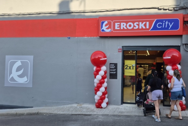 EROSKI INAUGURA UN NUEVO SUPERMERCADO FRANQUICIADO EN EL VELLÓN, MADRID